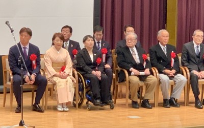 令和元年度 京都スポーツの殿堂に岡島氏と今井先生が表彰されました！